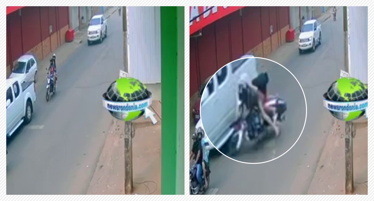 Câmera registra acidente que deixou duas mulheres feridas - Veja Vídeo - News Rondônia