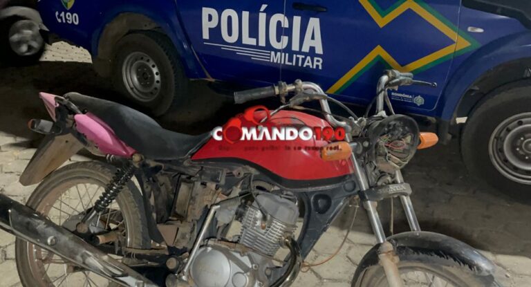 Suspeito foge após ser confrontado por dono de moto furtada