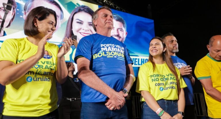 Bolsonaro mobiliza Porto Velho em apoio histórico à candidatura de Mariana Carvalho