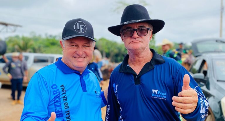 Deputado Pedro Fernandes participa da 6ª Pega do Bezerro do Curral do Zé Lima em Cacaulândia - News Rondônia
