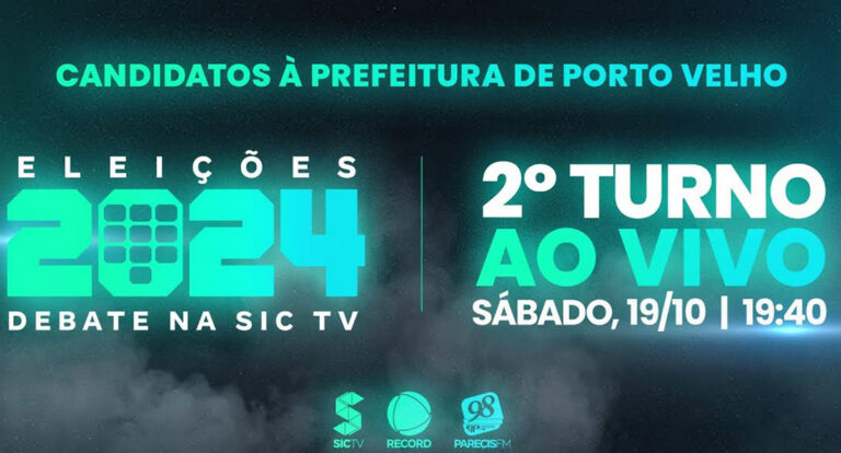 Debate Decisivo da SIC TV: Mariana Carvalho e Léo Moraes no confronto final pela Prefeitura de Porto Velho - News Rondônia