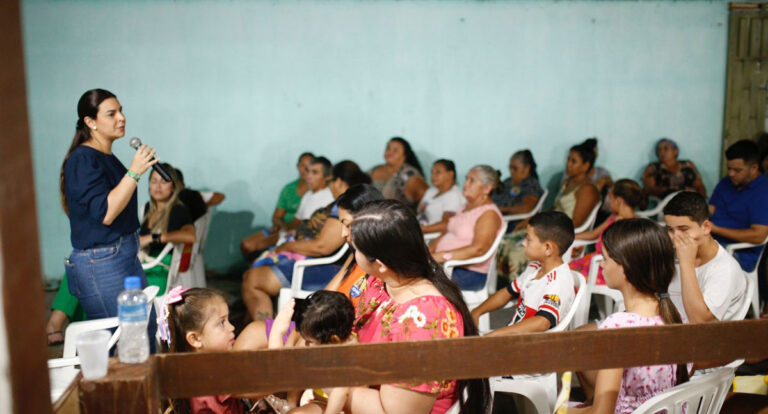 Mariana Carvalho apresenta projeto de intervenções em igarapés e canais na capital