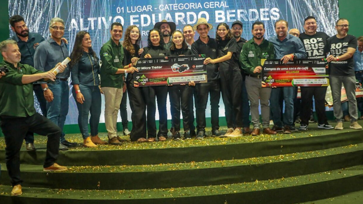 Produtores de café de Rondônia recebem premiação no 9º Concafé, em Cacoal