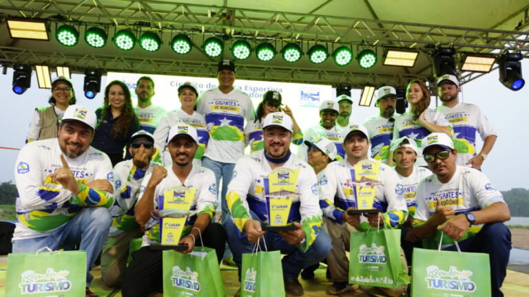 Etapa do Campeonato de Pesca Esportiva “Gigantes de Rondônia” é realizada com sucesso em Pimenteiras do Oeste