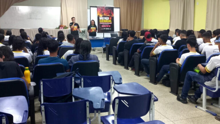Estudantes de Rondônia recebem ações de conscientização ambiental e prevenção aos incêndios florestais