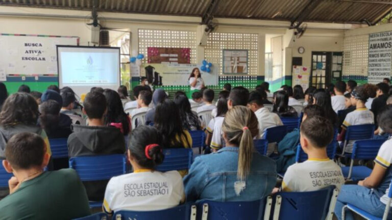 Escolas estaduais recebem ações de conscientização sobre crise hídrica em Rondônia - News Rondônia