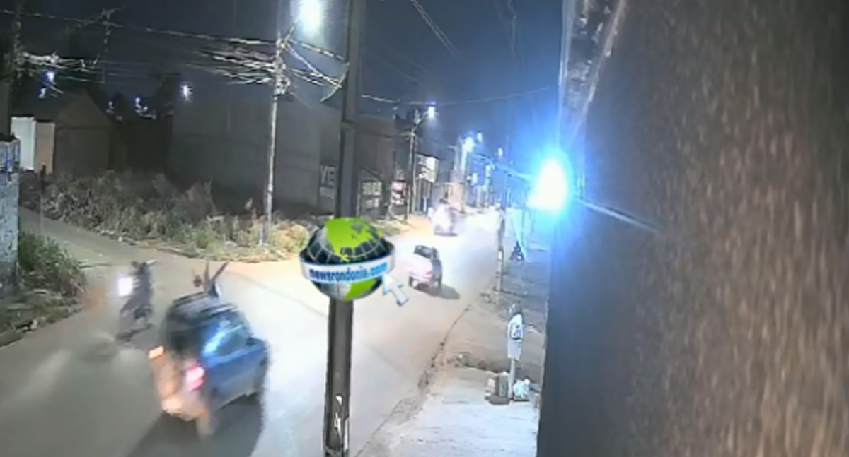 Batida de frente entre motos deixa pilotos com fraturas na zona leste