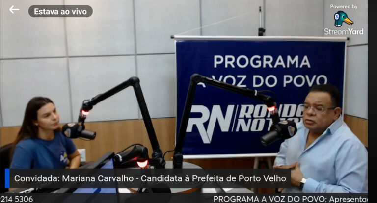 A VOZ DO POVO - "Responder aos ataques é desrespeitar o eleitor", garante Mariana Carvalho - News Rondônia