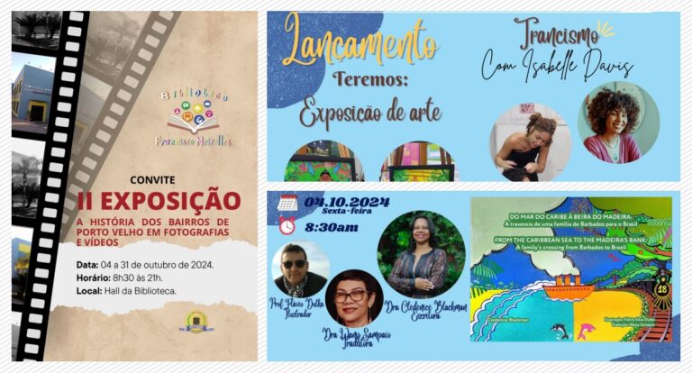 IFRO Campus Calama Colabora com Biblioteca Francisco Meirelles na "II Exposição: A História de Porto Velho em Fotografias e Vídeos" - News Rondônia