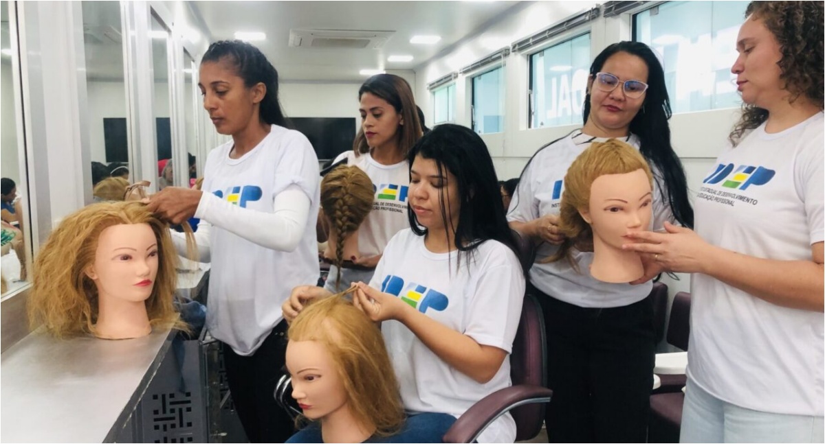 Escola Móvel de Imagem Pessoal do Idep está com inscrições abertas para cursos em Guajará-Mirim até sexta-feira, 18
