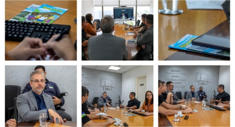 TJRO se reúne com Secretaria de Segurança para expandir atendimentos nos Fóruns Digitais