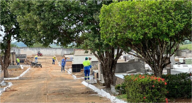 Prefeitura de Jaru prepara cemitérios para receber visitação - News Rondônia