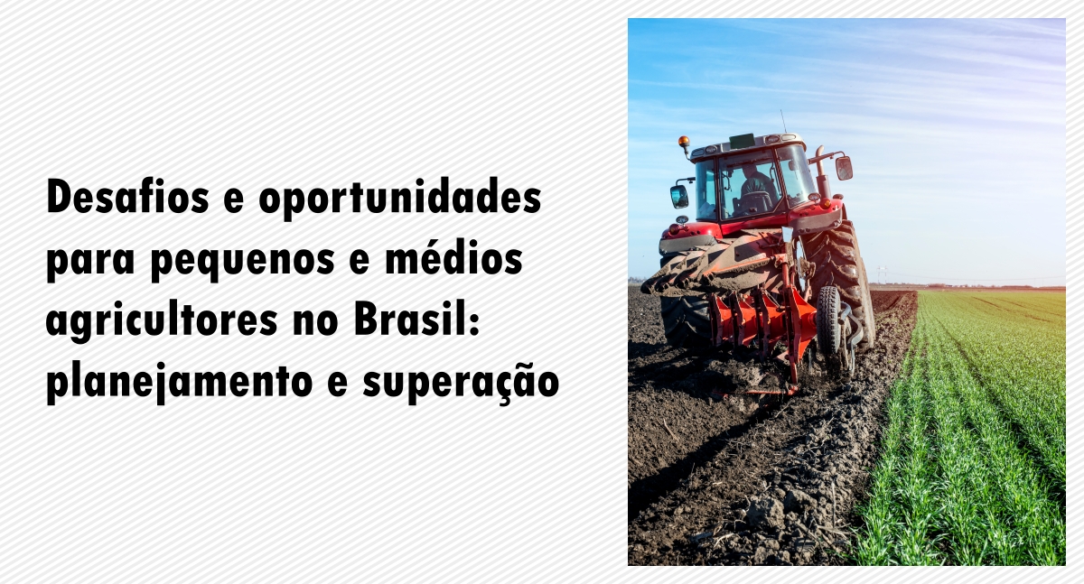 Desafios e oportunidades para pequenos e médios agricultores no Brasil: planejamento e superação