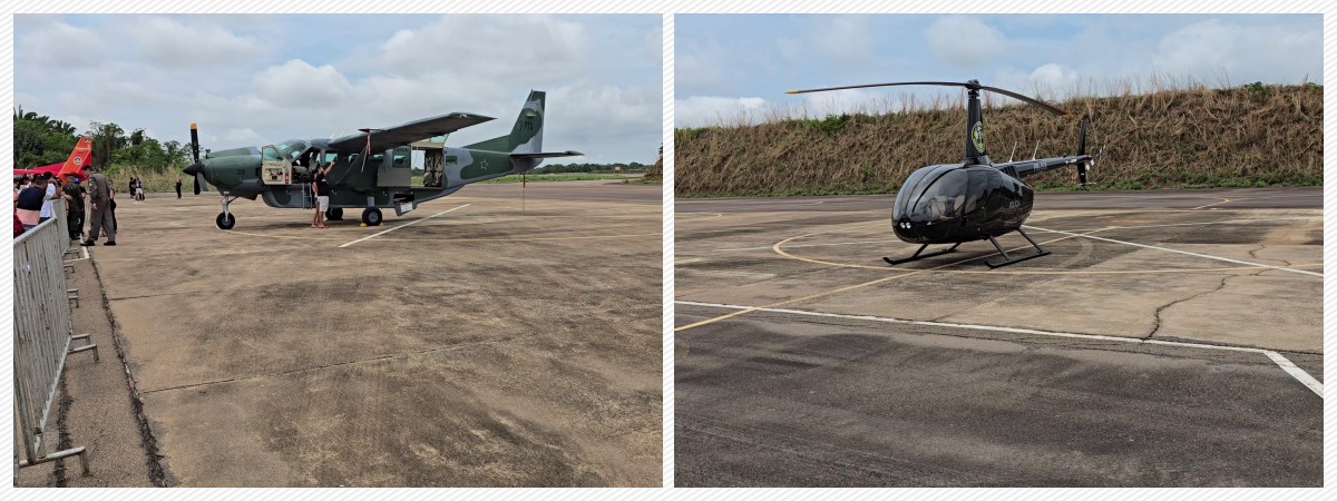 Base Aérea de Porto Velho abre as portas para a população e oferece dia de diversão e aprendizado - News Rondônia