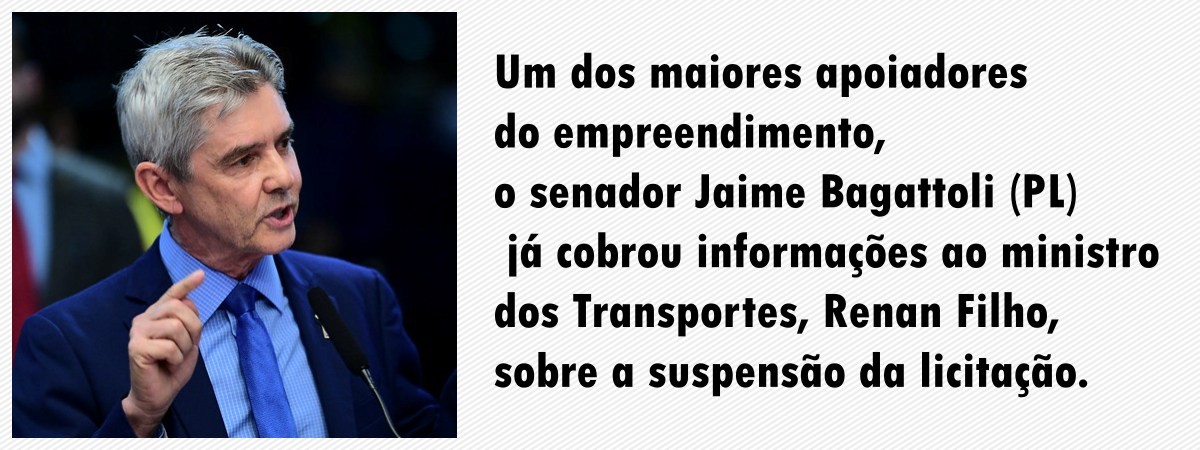JAIME BAGATTOLI: Senador cobra informações ao ministro dos Transportes após licitação da ponte binacional Brasil-Bolívia ser suspensa - News Rondônia