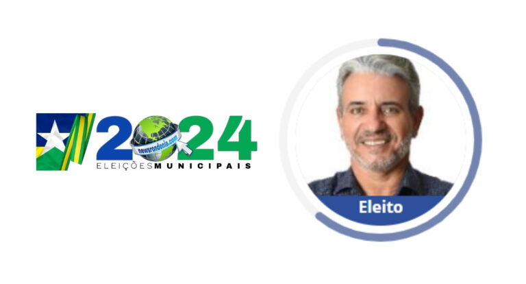 Sinésio José é eleito Prefeito de Cerejeiras com 60,78% dos Votos - News Rondônia