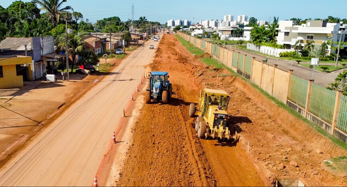 Governo de RO amplia 1.200 metros na Estrada da Penal para melhorar mobilidade e segurança em Porto Velho - News Rondônia