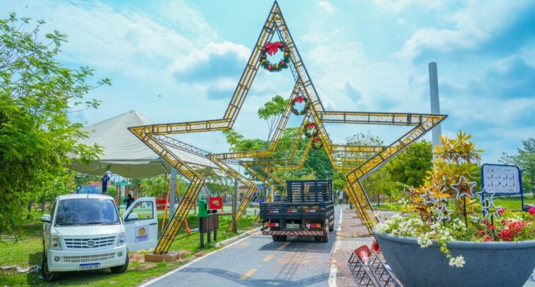 Parque da Cidade será aberto no próximo dia 10 com a inauguração da decoração natalina - News Rondônia