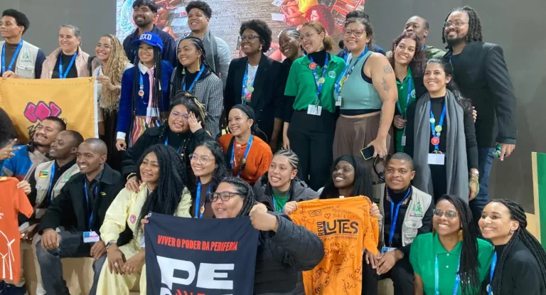 Juventude brasileira leva debate sobre racismo ambiental à COP29