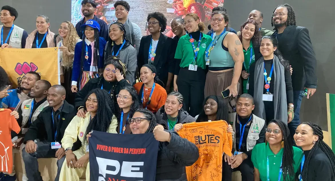 Juventude brasileira leva debate sobre racismo ambiental à COP29