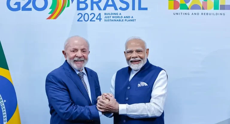 G20: Lula se reúne com o primeiro-ministro Modi, da Índia