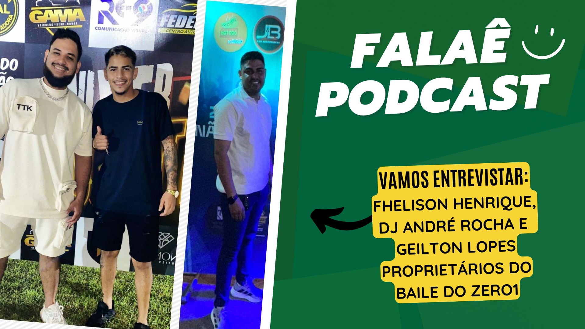 #FalaêPodCast | Entrevista Helison Henrique, Dj André Rocha e Geilton Lopes - News Rondônia