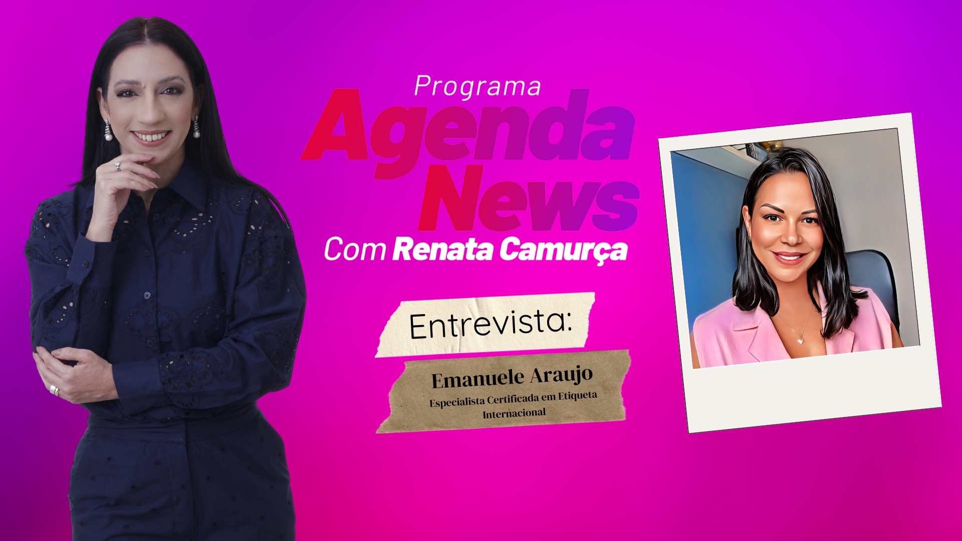 #AgendaNews | Entrevista Emanuele Araujo - Especialista Certificada em Etiqueta Internacional - News Rondônia