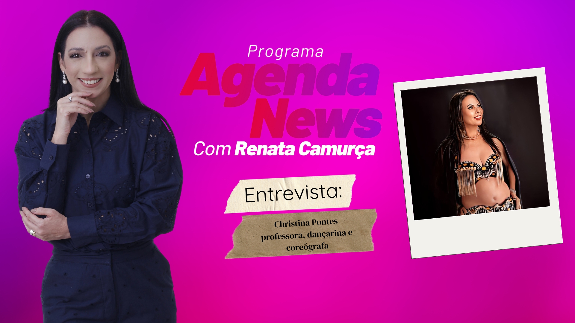 #AgendaNews | Entrevista Chrístina Pontes - professora, dançarina e coreógrafa - News Rondônia