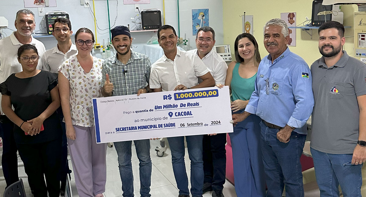Dr. Fernando Máximo destina R$1 milhão para Hospital Municipal Materno Infantil de Cacoal - News Rondônia
