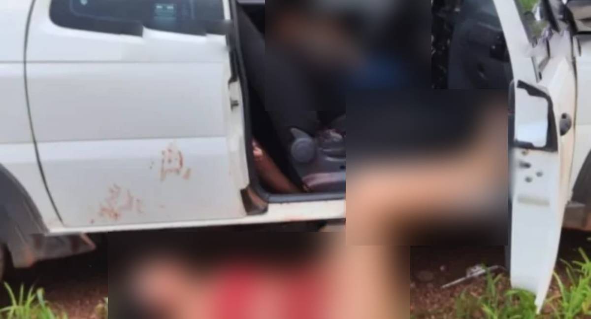 Dois homens são assassinados e uma mulher baleada, em Guajará-Mirim