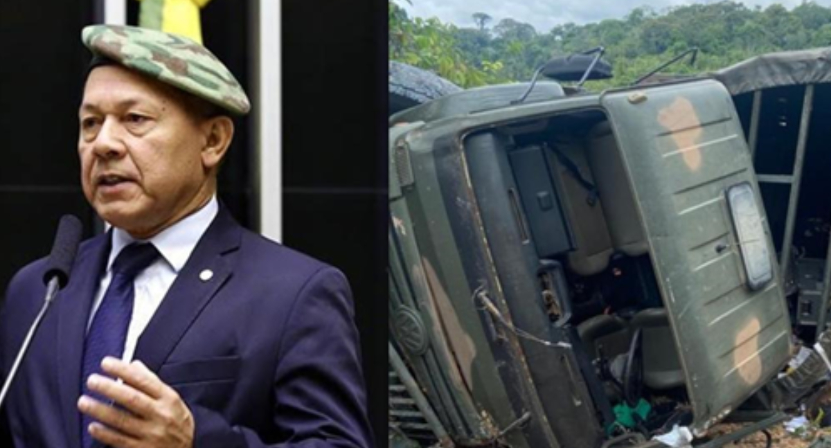 Deputado Coronel Chrisóstomo lamenta acidente envolvendo viatura militar na BR-364 - News Rondônia