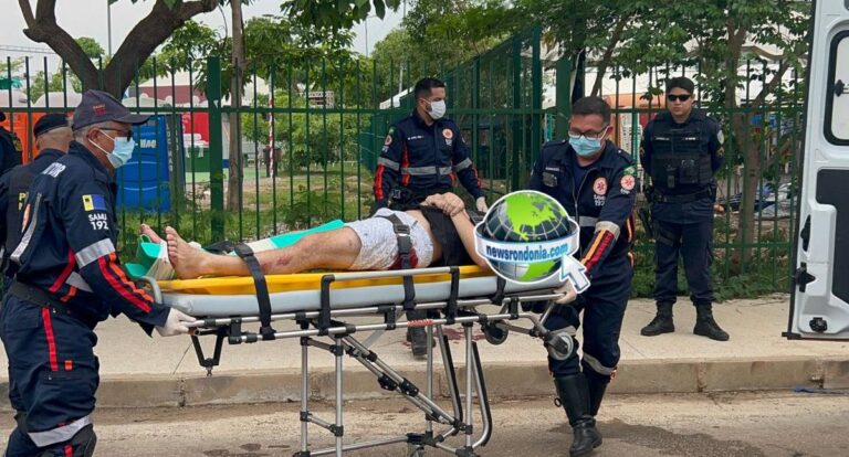 Homem é baleado por casal em moto perto do Parque da cidade