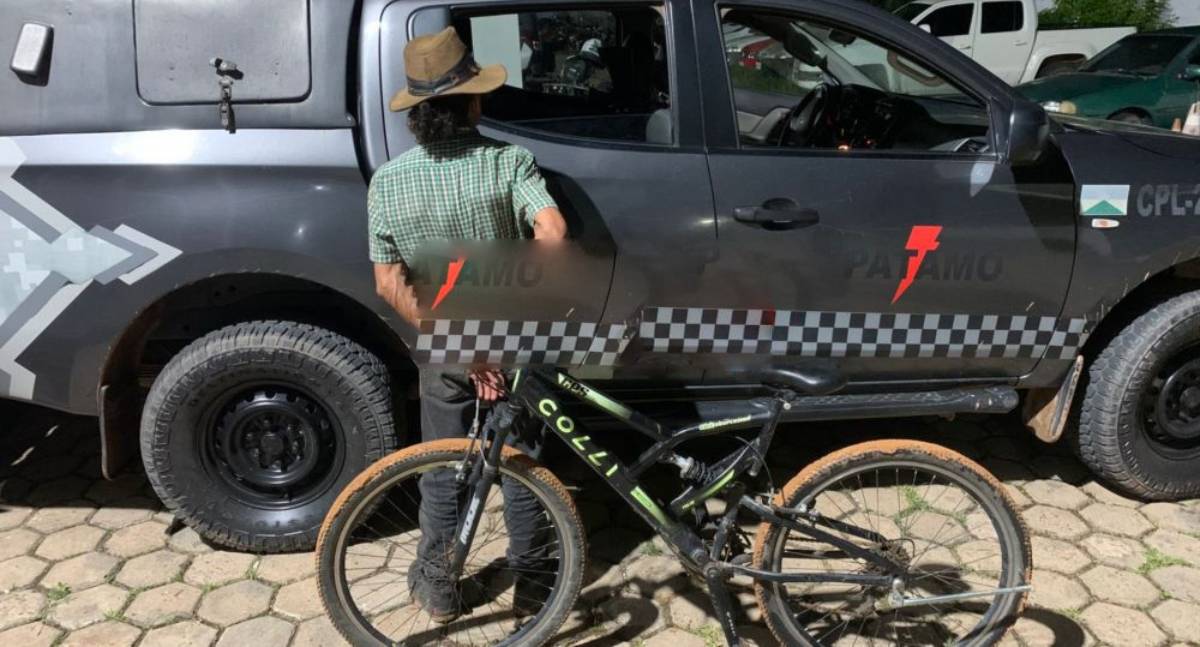 Polícia Militar recupera bicicleta furtada e prende suspeito, em Ji-Paraná
