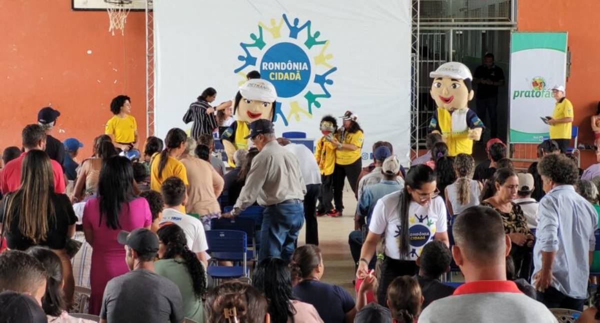Distrito de Rondominas, em Ouro Preto do Oeste, recebe neste fim de semana serviços essenciais do Rondônia Cidadã