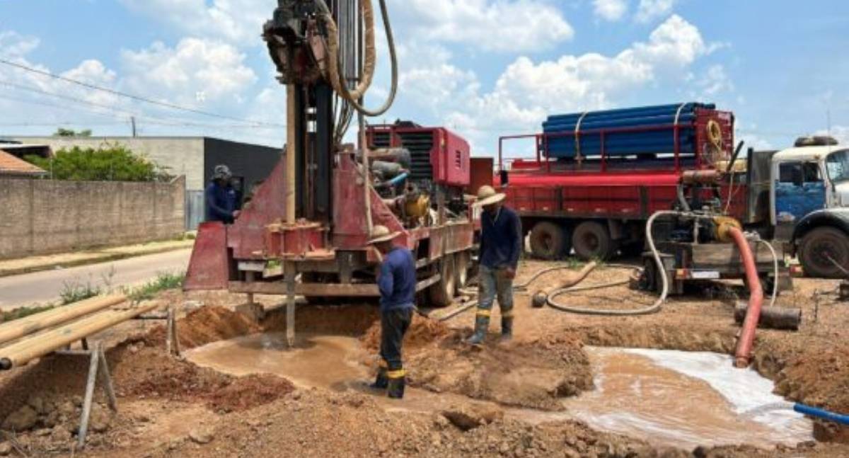 Novos sistemas de abastecimento são instalados no Cristal da Calama para otimizar captação e garantir fornecimento regular