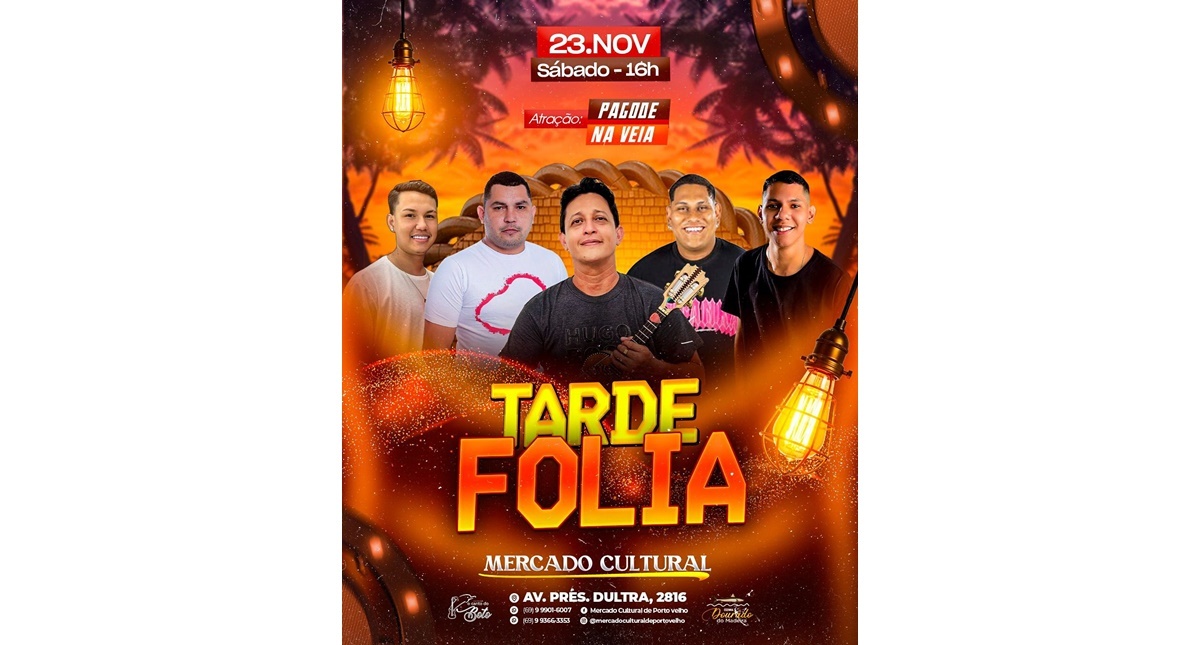 EVENTO - Confira os shows da Feijoada do Mercado Cultural; à noite terá shows de grupo de forró - News Rondônia EVENTO - Confira os shows da Feijoada do Mercado Cultural; à noite terá shows de grupo de forró - News Rondônia