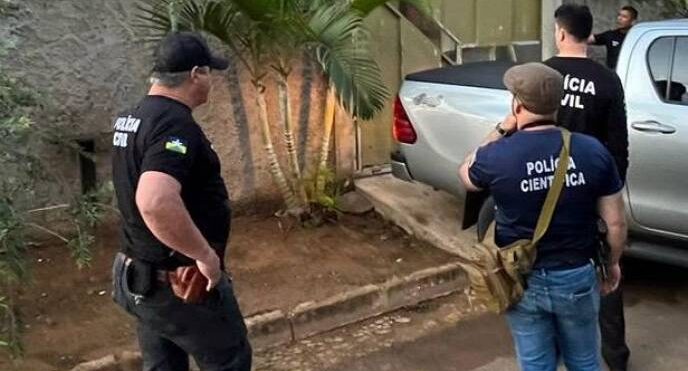 Polícia Civil cumpre mandado contra acusado de pornografia infantil, em Vilhena