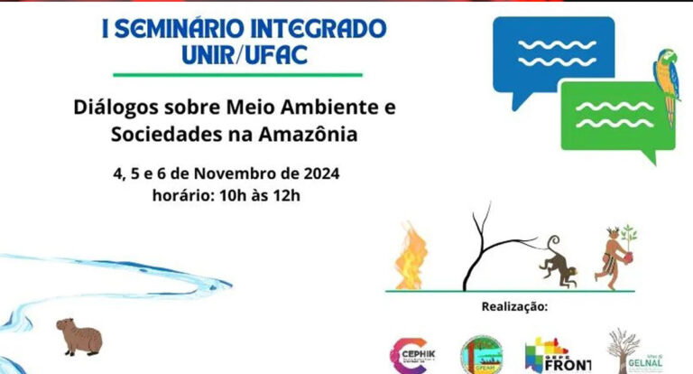 AC e RO realizam seminário online sobre sociedade, meio ambiente e descontrole climático - News Rondônia