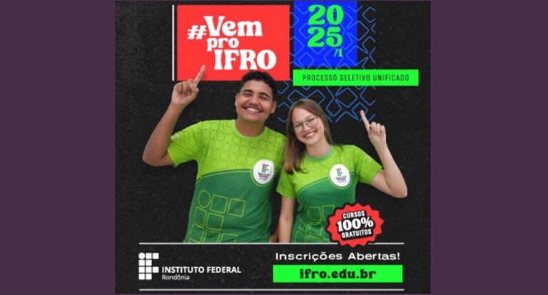 Abertas as inscrições do Processo Seletivo Unificado 2025/1 - News Rondônia