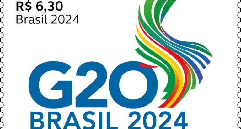 Chefes de Estado recebem selo especial do G20