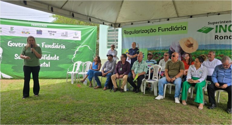 Cláudia de Jesus lidera regularização fundiária histórica em Ji-Paraná - News Rondônia