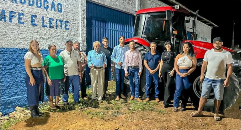 Deputado Cássio Gois destina trator para fortalecer agricultura em Machadinho D'Oeste - News Rondônia