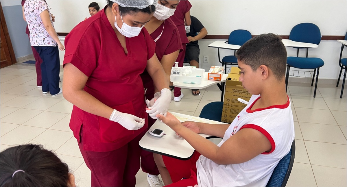 Ação de saúde no Colégio Militar Dom Pedro II atende estudantes com consultas e exames gratuitos