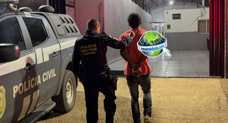 Ladrão é preso depois de furtar mochila dentro de caminhonete e ser seguido pela vítima