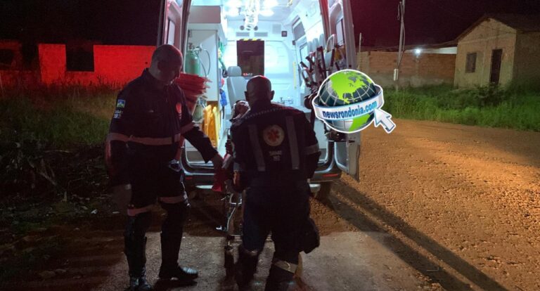 Jovem é socorrida depois de ser espancada na zona leste