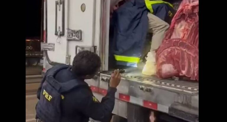 Motorista que passou por Vilhena levando mais de 400 kg de drogas em caminhão frigorífico é preso em rodovia