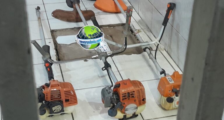 Criminosos são presos após furto de roçadeiras de empresa