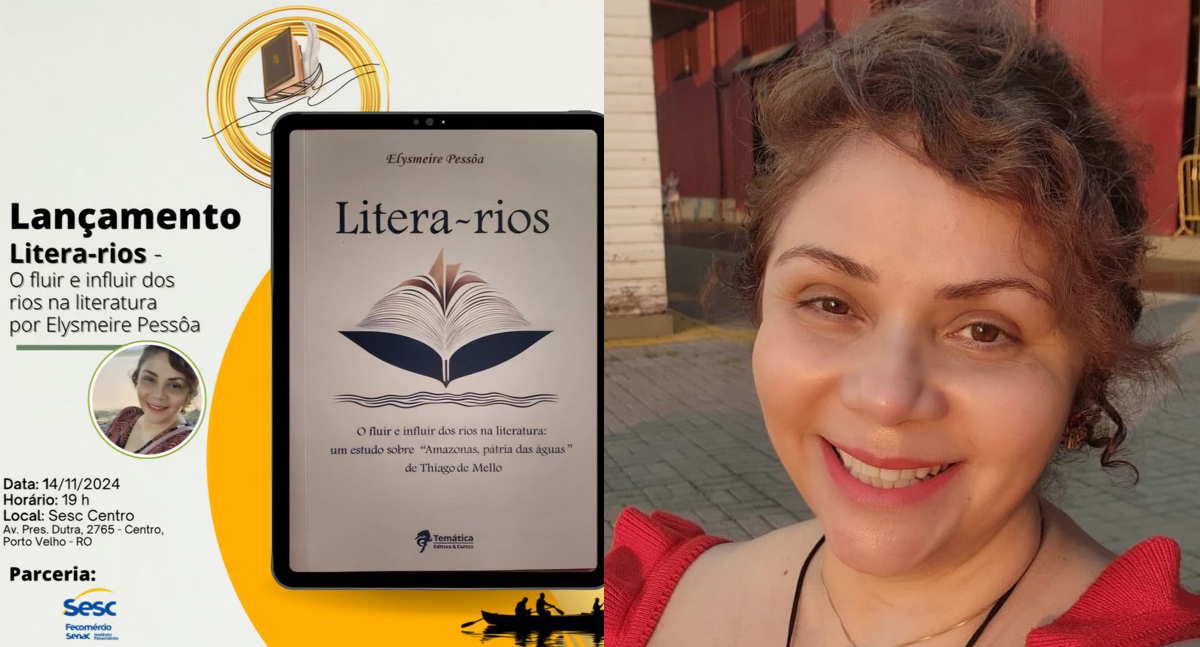 Lançamento oficial: Obra Litera-rios será lançada hoje pelo SESC RO