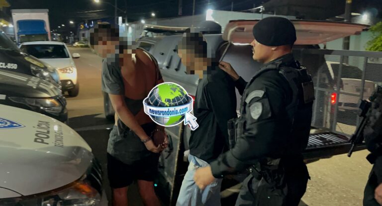 Casal armado e comparsa são presos pelo BPTAR na zona leste
