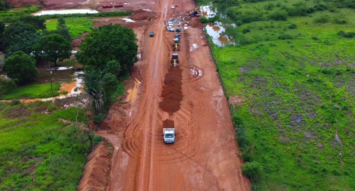 Moradores do distrito de Riozinho em Cacoal são contemplados pelas obras executadas na Rodovia-383  - News Rondônia